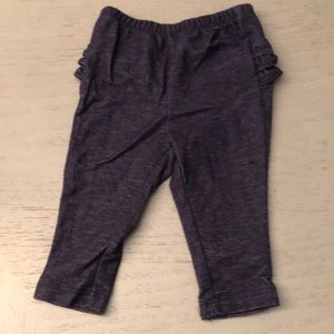 6-12 mos Baby Girl’s Ruffle Butt Jeggings